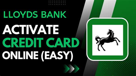 lloyds bank how to activate contactless card|lloyds bank uk activate card.